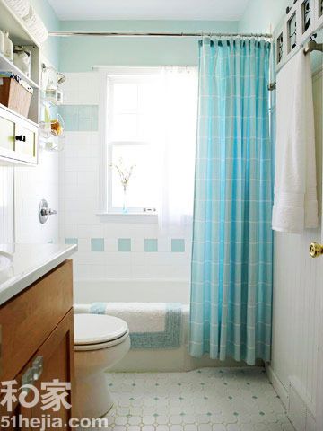 出挑小卫浴 12图精美瓷砖配色案例（组图） 