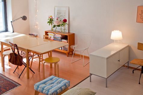 优雅而精致 赫尔辛基设计师的35平公寓（图） 