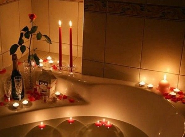 浓情甜美情人节 20款迷情浴室装扮设计欣赏（图） 
