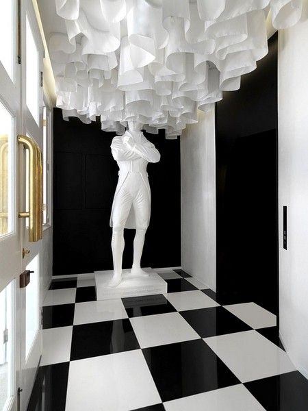 黑白幻境 新加坡时尚精品酒店设计欣赏（图） 