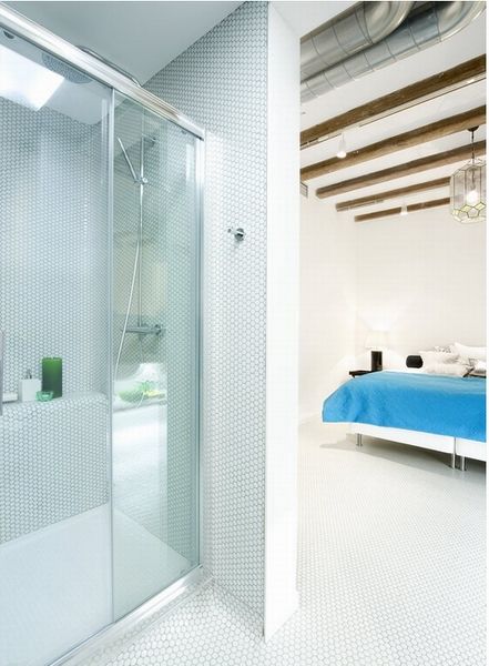 巴塞罗那私人公寓设计 充满活力的清新家 