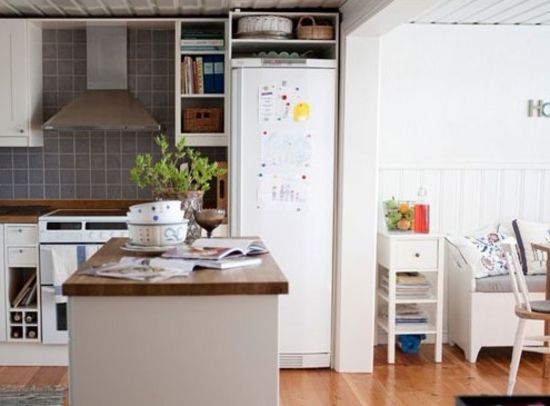 小户型厨房设计窍门 简约风厨房收纳法则(图) 