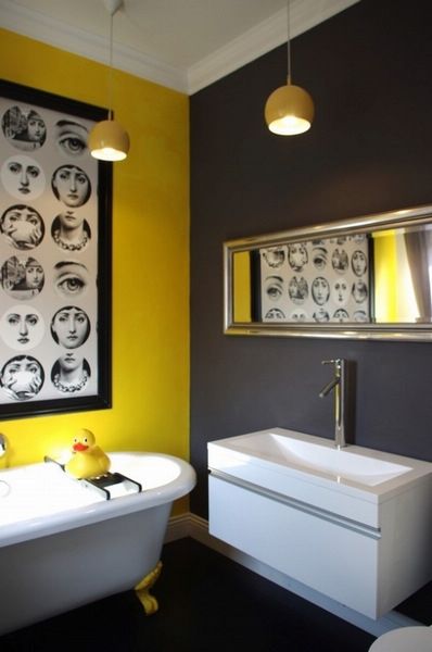 走入色彩缤纷生活 黄色浴室家居设计欣赏（图） 