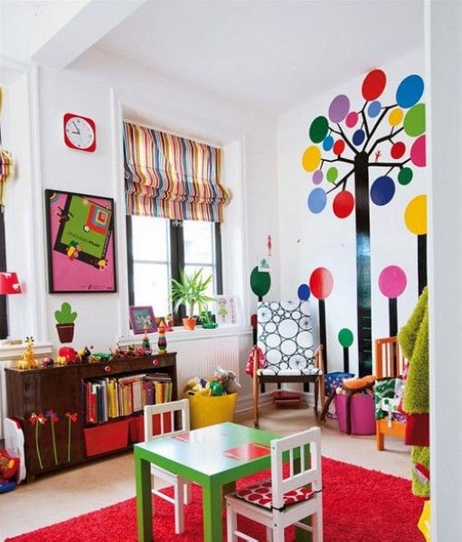 29款彩色壁纸装扮儿童房 让孩子的生活更趣味 