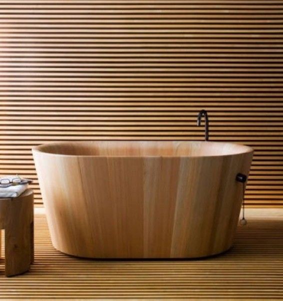 放松体验生活  温和家居木质卫浴设计欣赏（图） 