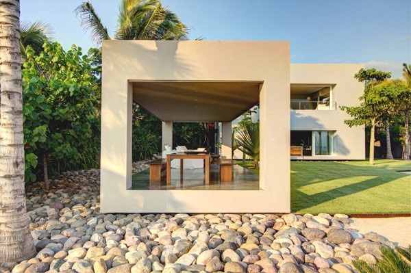 海景房新体验 墨西哥现代别墅引领小岛般生活 