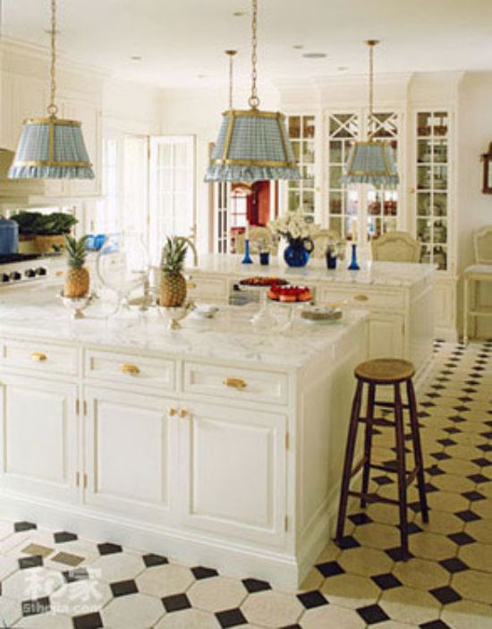 白色厨房简洁设计 感受简约风格的魅力(组图) 
