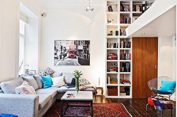 经典小户型设计 瑞典阁楼小公寓（图） 