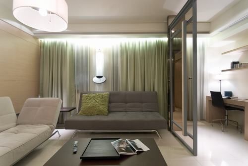 60平现代风格单身公寓 极致简约舒适家 