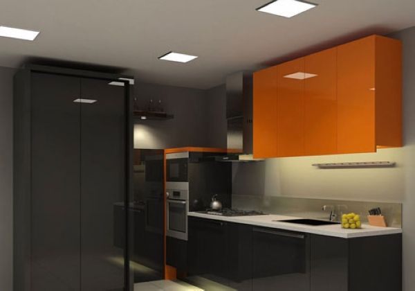 光明宽敞 29个创意的厨房照明设计方案（图） 