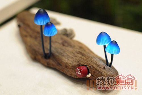 创意家居小物 超萌的蘑菇造型LED灯（组图） 