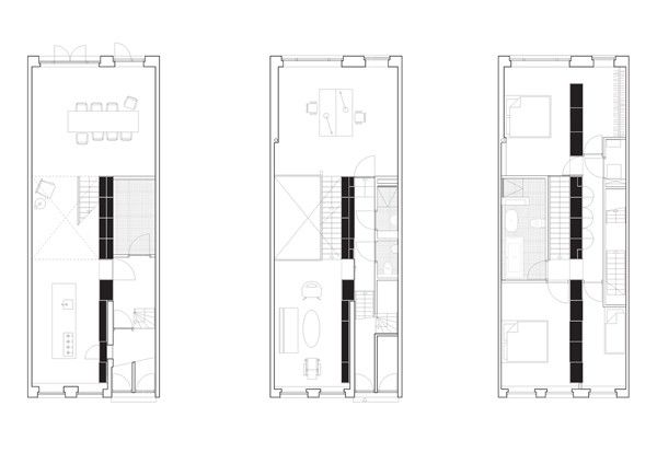 大胆的设计 鹿特丹三层垂直Loft设计赏析（图） 