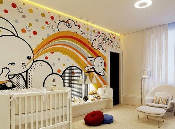 29款壁纸装扮儿童房 让孩子的生活足够梦幻 