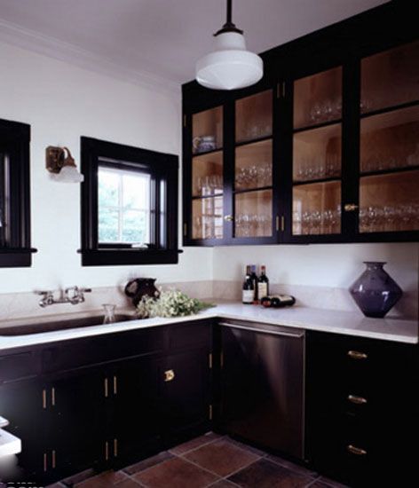 小户型厨房玩转色彩 7个经典黑色设计(组图) 