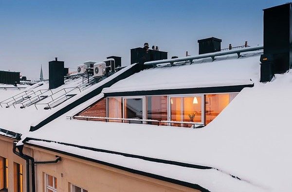 给你温馨的感觉 斯德哥尔摩340平公寓(组图) 