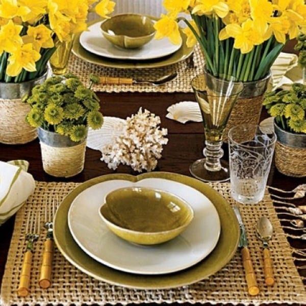 鲜花美食宴 33款春季餐桌搭配方案赏析（图） 