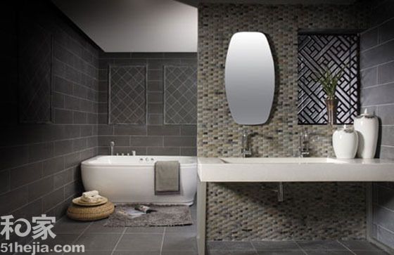 文艺派装卫浴 10图8款卫浴瓷砖设计 