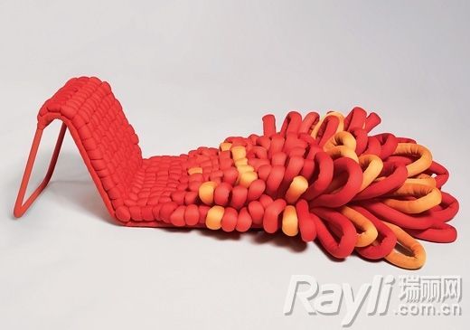 casamania凤凰造型的编织躺椅