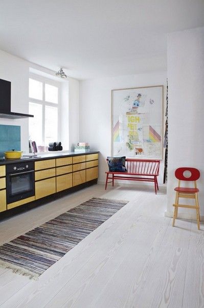 艺术家的公寓 北欧风格也有烂漫色彩（组图） 