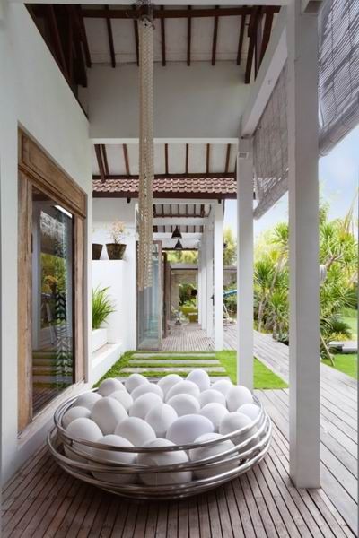 巴厘岛现代住宅设计 在天堂里的复古家居 