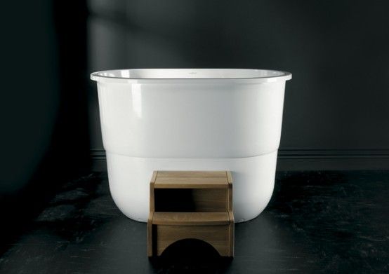优雅简约的独立式浴缸设计 尽情放松浸泡 