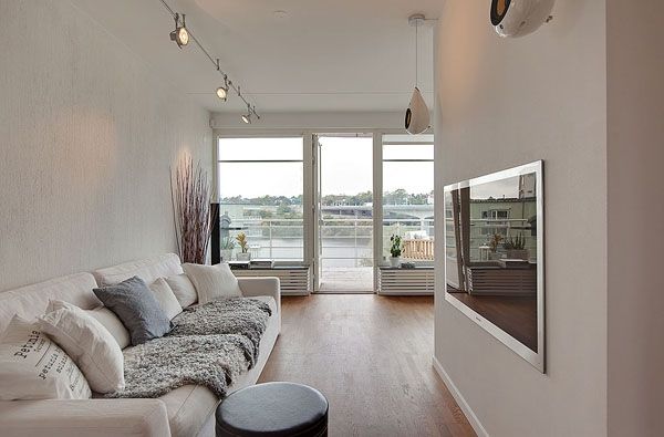 斯德哥尔摩Lilla Essingen岛顶层公寓设计 