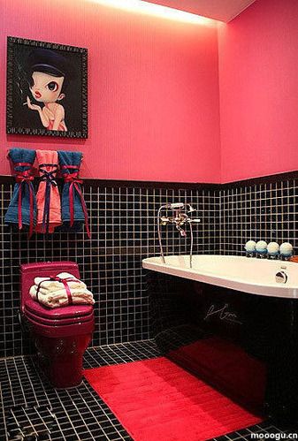 复古马赛克演绎现代风情 18款拼贴打造潮流浴室 