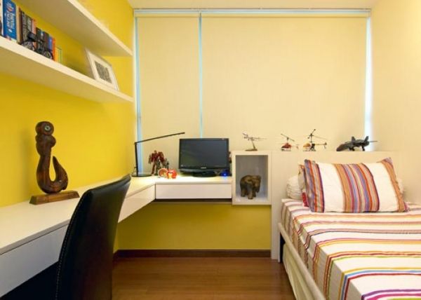 新实用主义 新加坡暖色调现代公寓设计（图） 