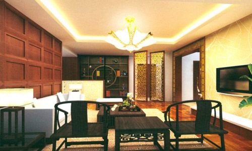 中式风格房屋装修合理地运用各种中式元素