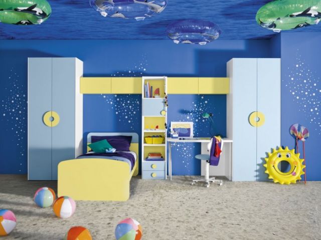 孩子的专属空间 男生房间装修风格欣赏（图） 