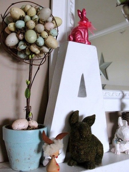 彩蛋兔子 复活节饰品装扮甜美家设计赏析（图） 
