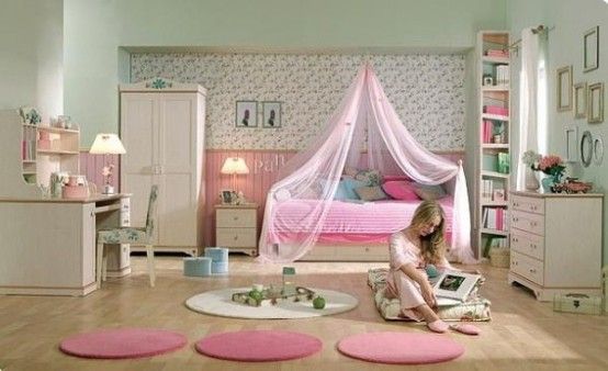 不是只有粉色才是主角 七彩打造完美女生房间 