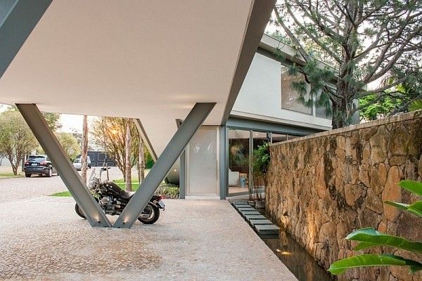 设计的超强境界 巴西圣保罗500平几何体别墅 