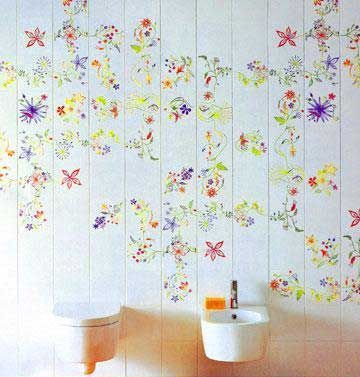16种浴室瓷砖新式贴法 贴出自己的独有风格 