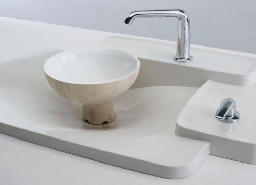 一池一空间 卫浴洗手池简单系显实用态度(图) 