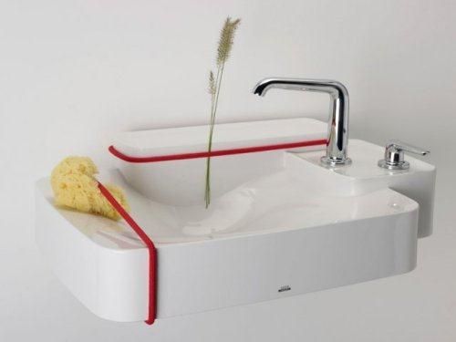 一池一空间 卫浴洗手池简单系显实用态度(图) 