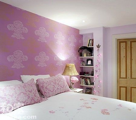 12个北欧风格壁纸搭配 扮靓小卧室容颜（图） 