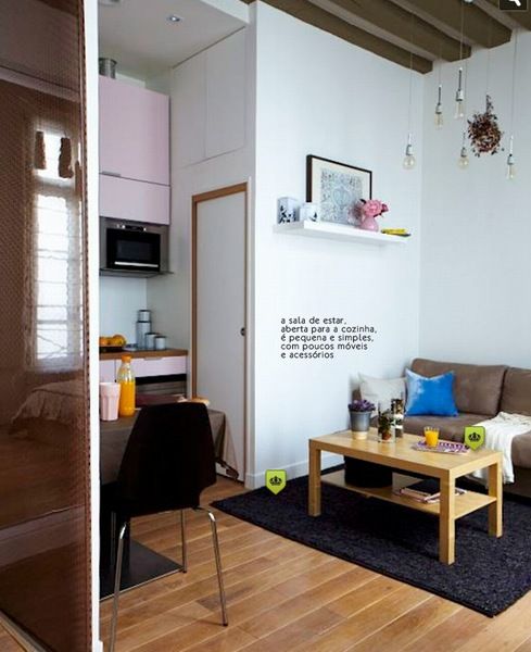 葡萄牙40平米小户型公寓 优雅的情调家居 