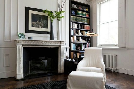 黑白经典的简约风格 伦敦住宅装修欣赏（图） 