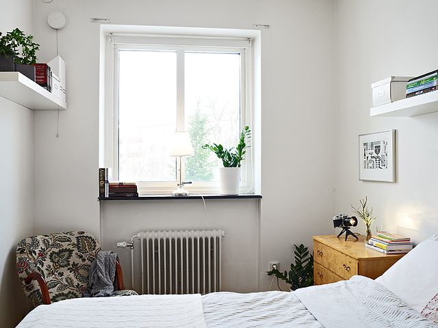 恋上白色系 46平米简单精致的单身公寓（图） 