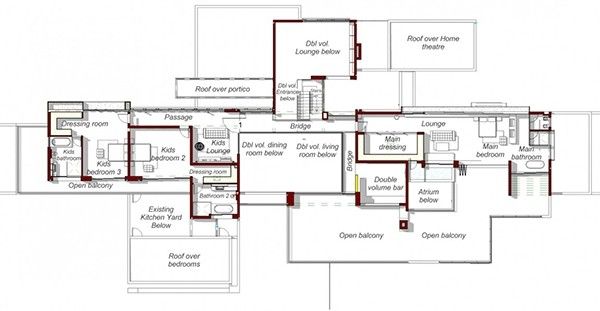 约翰内斯堡现代设计大宅 层次感的凸显（图） 