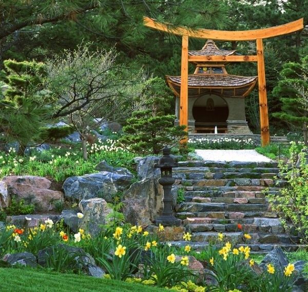 禅的自然 28款日式现代庭院景观设计(组图) 