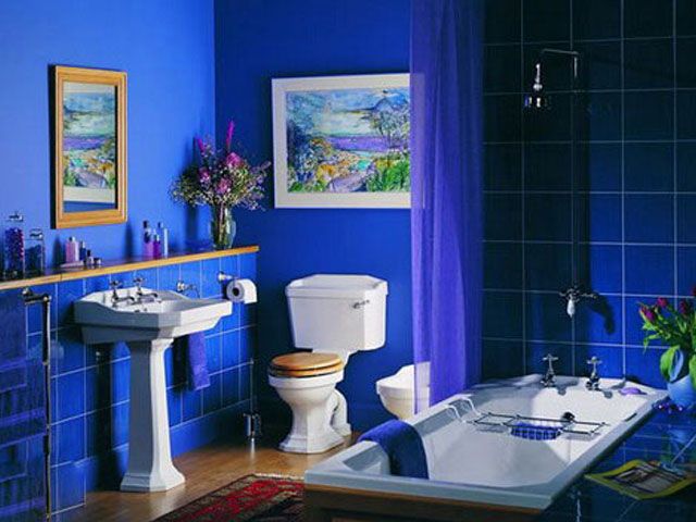 瓷砖腰线巧设计 打造漂亮卫浴间 