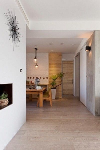 木地板雍容沉静 新亚洲风格的台湾公寓(组图) 