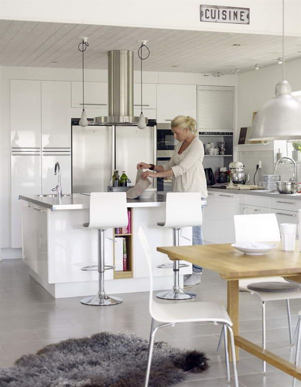北欧简约风情 瑞典乡村美丽的公寓设计(组图) 