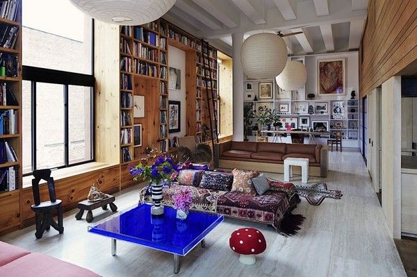 美国艺术之都 纽约个性混搭公寓设计（组图） 