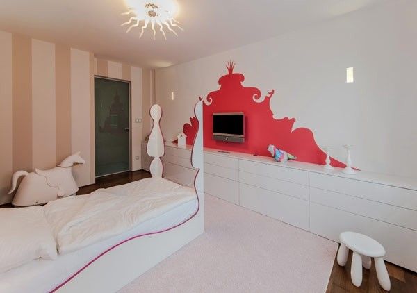 斯洛伐克现代风格的儿童卧室设计图(组图) 
