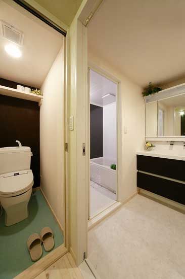 小户型空间巧利用 日本75平打造清新三口之家 