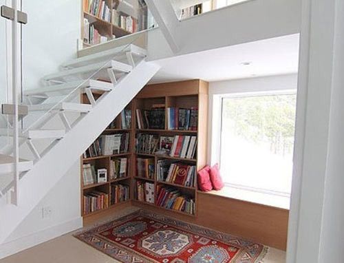 楼梯间改书房