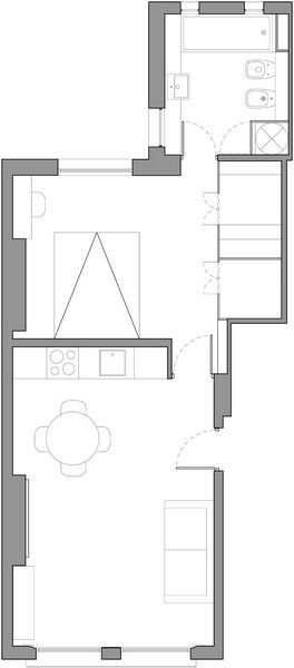 温暖安宁的家 设计师Maddalena Cannarsa公寓(图) 